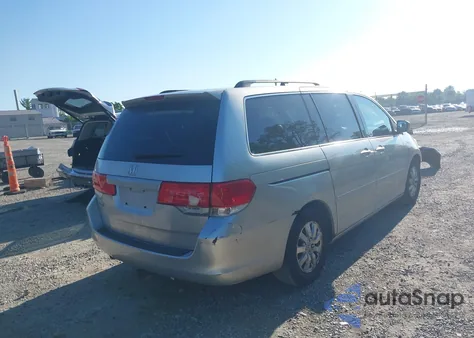 2008 Honda Odyssey Ex z USA, uszkodzony, nr VIN 5FNRL38498B026939